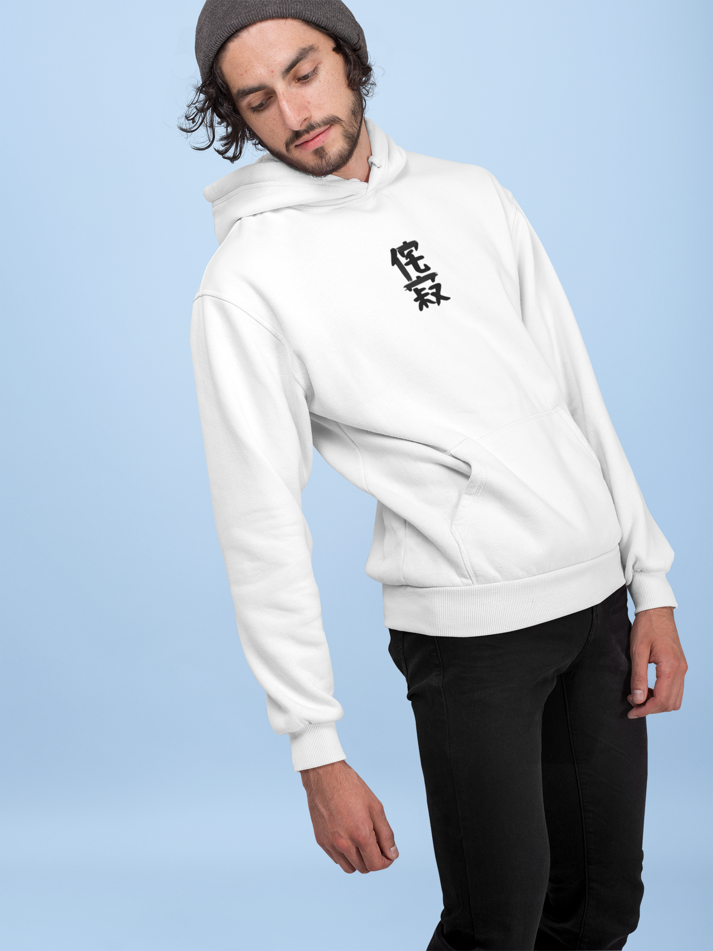 White Oversize Sweatshirt - unisex